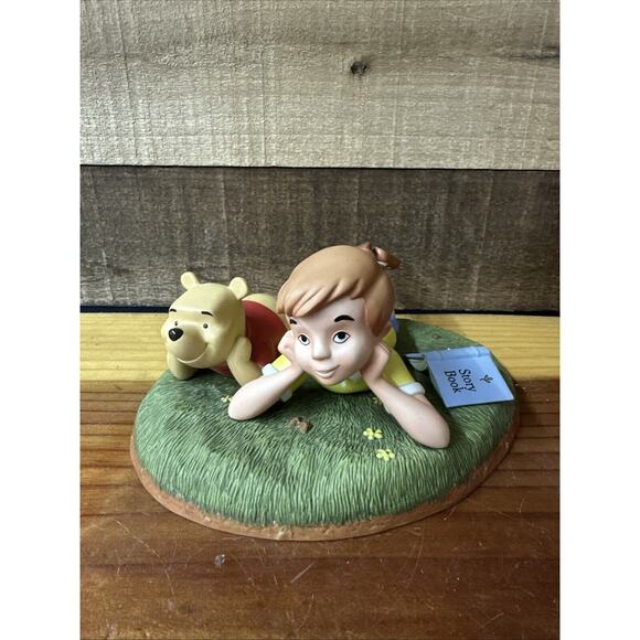 Disney Pooh & Friends Figurine Vintage What I Like Best is Just Being With You - Picture 1 of 7